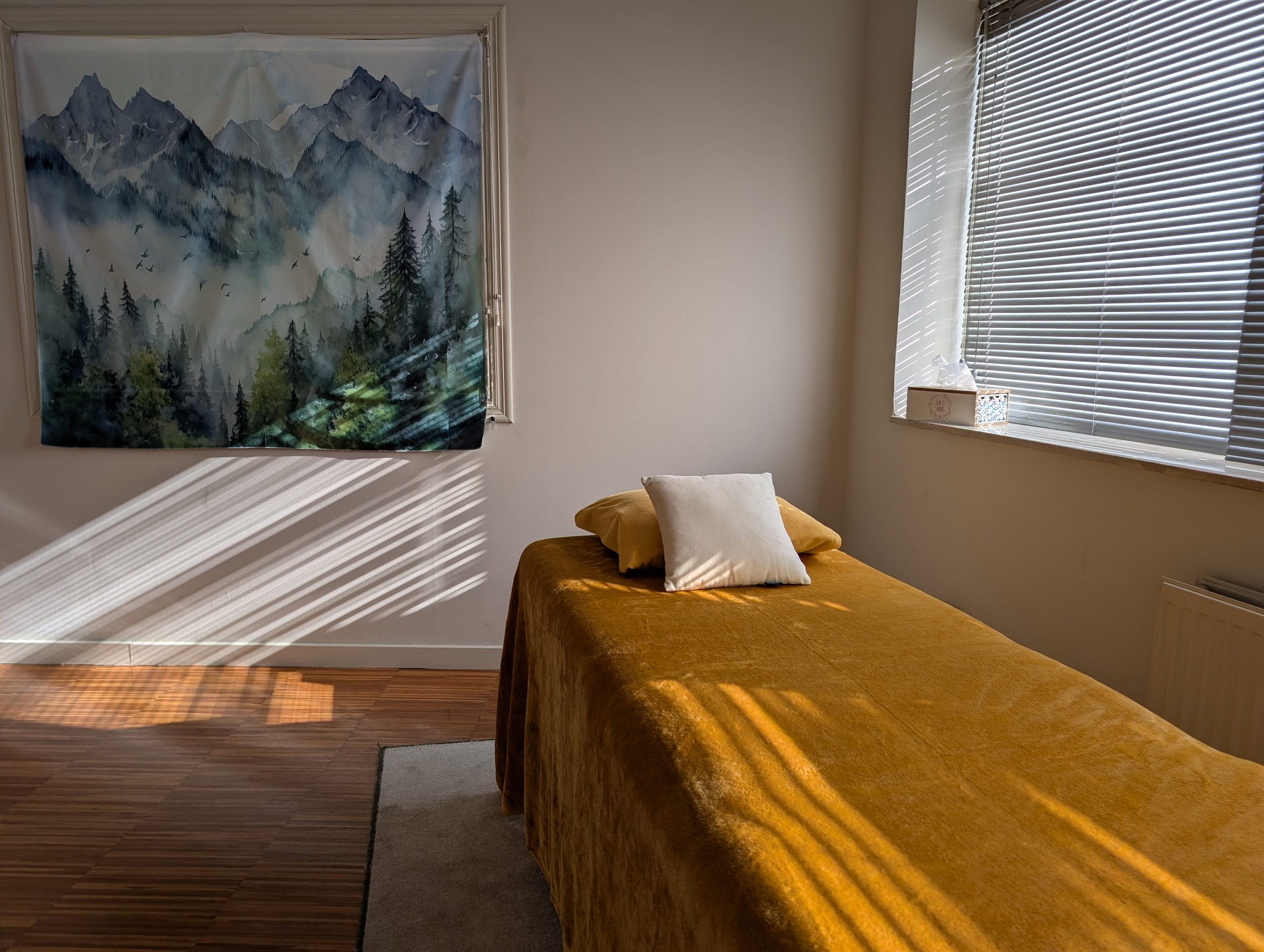 Despacho con camilla en Centro Raíces